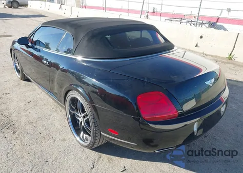 2008 Bentley Continental Gtc from USA, damaged, VIN SCBDR33W98C051485